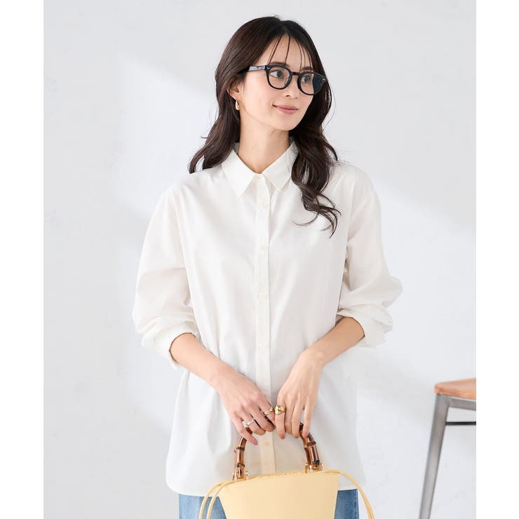 【防シワ】ベーシックシャツ | a.v.v【WOMEN】 | 詳細画像51 