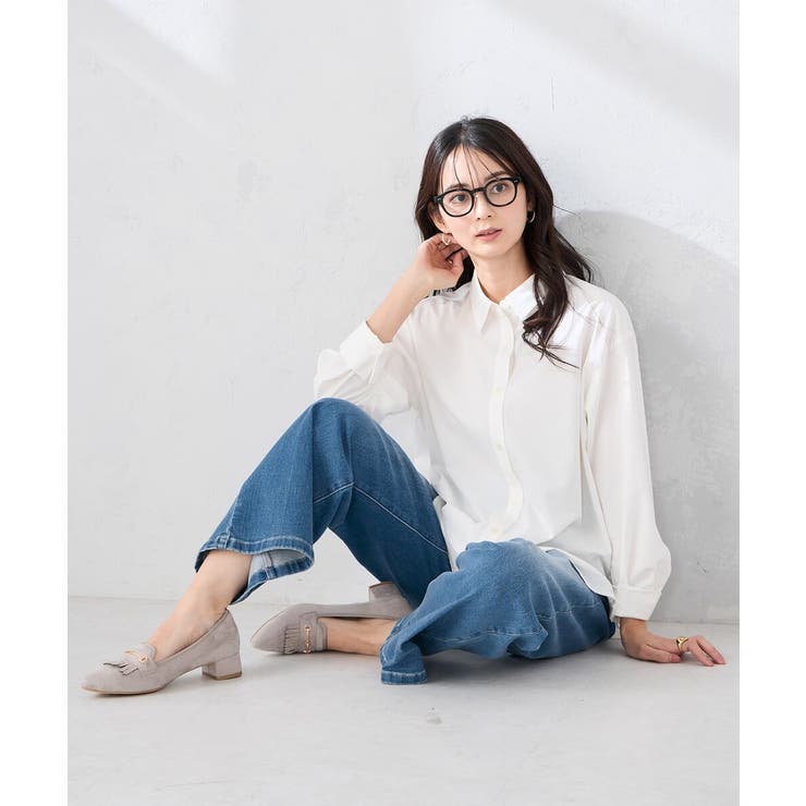 【防シワ】ベーシックシャツ | a.v.v【WOMEN】 | 詳細画像54 