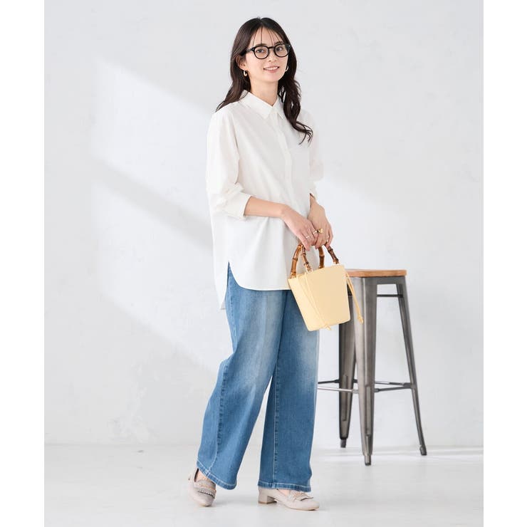 【防シワ】ベーシックシャツ | a.v.v【WOMEN】 | 詳細画像59 