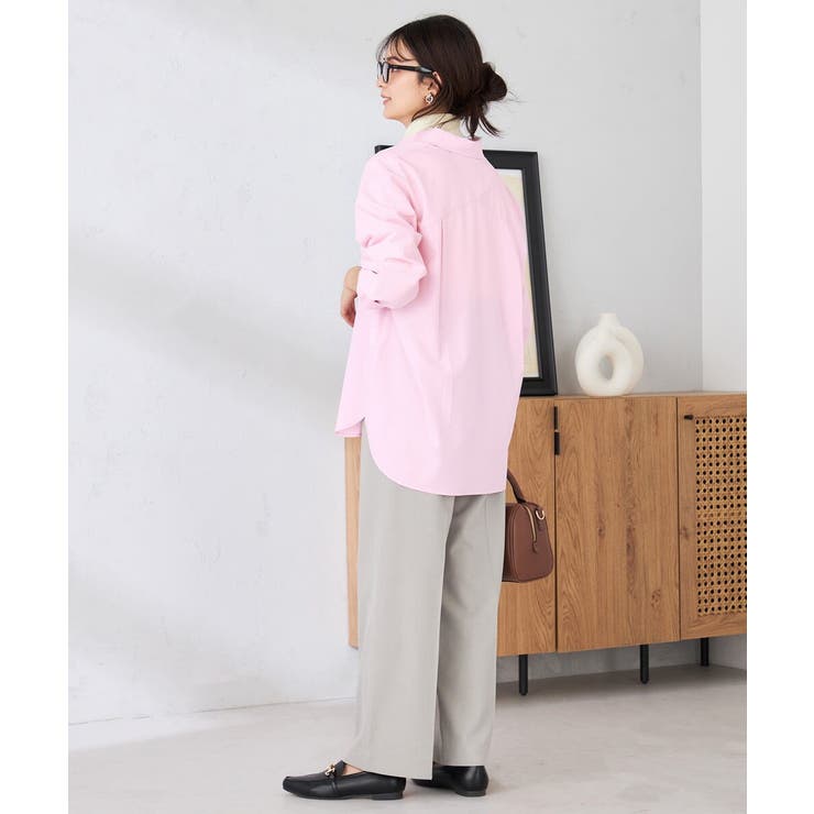 【防シワ】ベーシックシャツ | a.v.v【WOMEN】 | 詳細画像6 