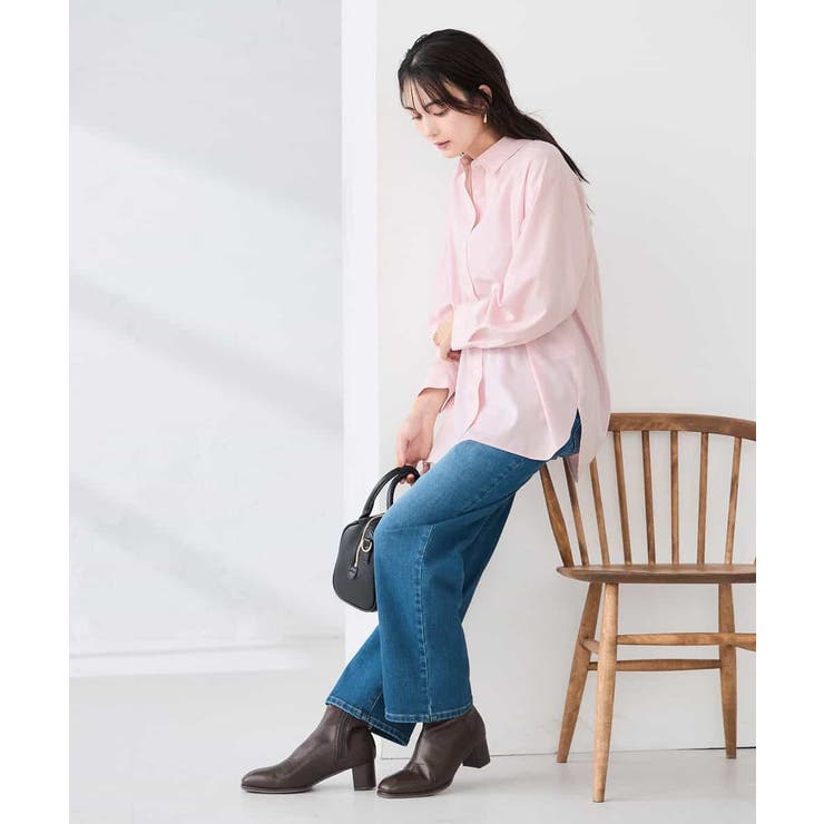 【防シワ】ベーシックシャツ | a.v.v【WOMEN】 | 詳細画像9 