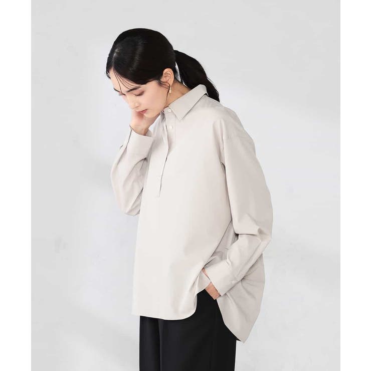 【防シワ】スキッパーシャツ | a.v.v【WOMEN】 | 詳細画像28 