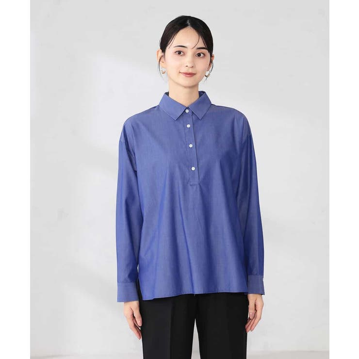 【防シワ】スキッパーシャツ | a.v.v【WOMEN】 | 詳細画像31 