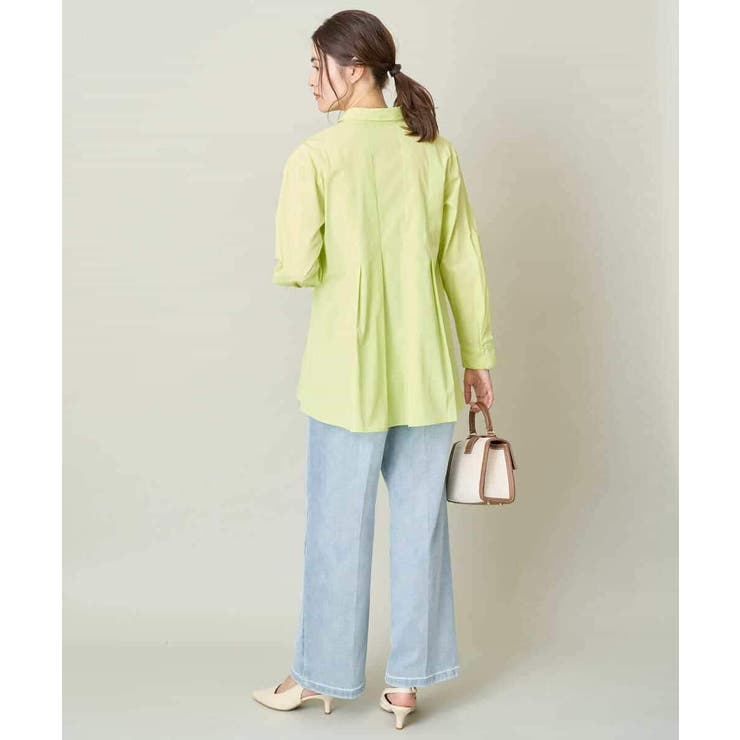 バックタックフレアシャツ | a.v.v【WOMEN】 | 詳細画像18 