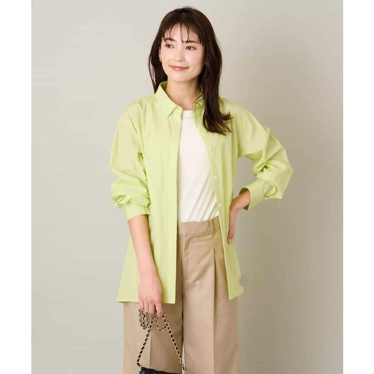 バックタックフレアシャツ | a.v.v【WOMEN】 | 詳細画像2 