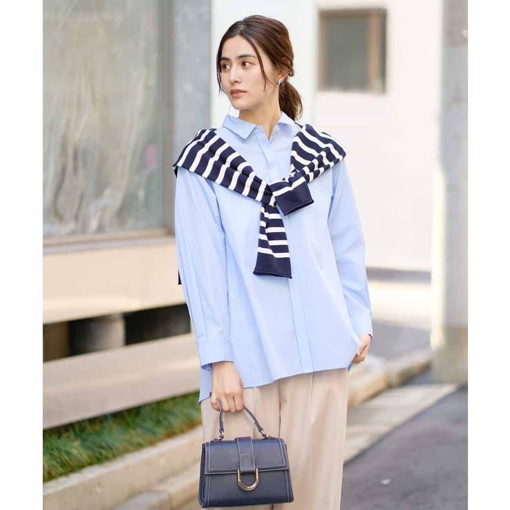 バックタックフレアシャツ | a.v.v【WOMEN】 | 詳細画像22 