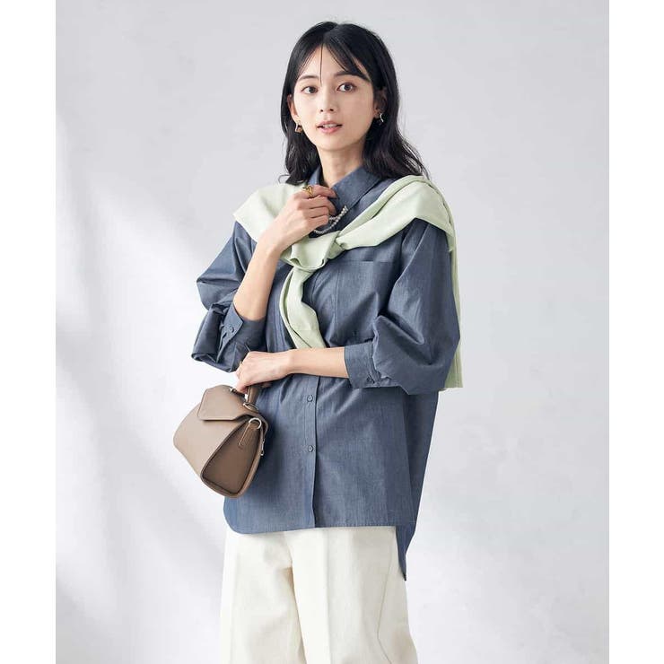 コットンベーシックシャツ | a.v.v【WOMEN】 | 詳細画像14 