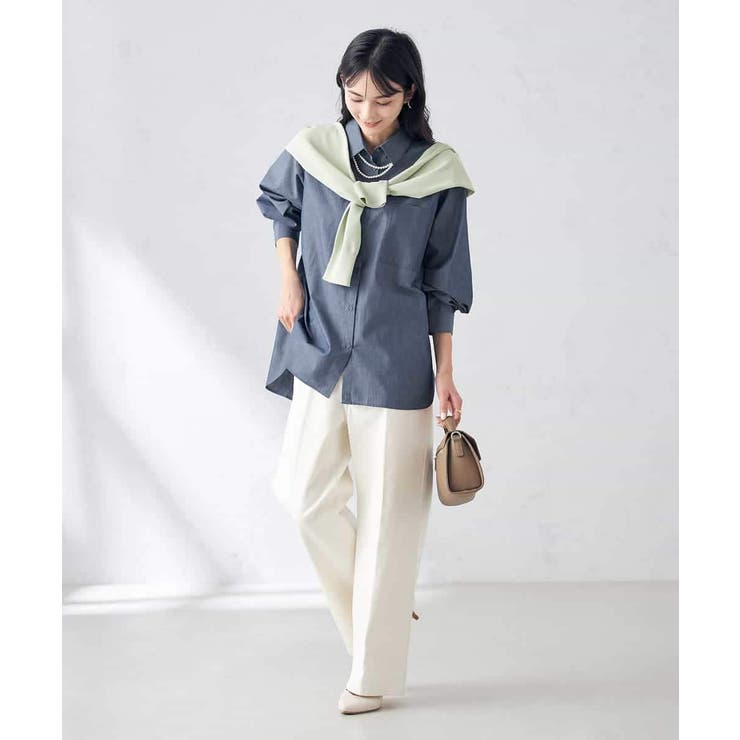 コットンベーシックシャツ | a.v.v【WOMEN】 | 詳細画像17 