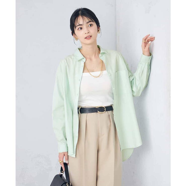 コットンベーシックシャツ | a.v.v【WOMEN】 | 詳細画像2 