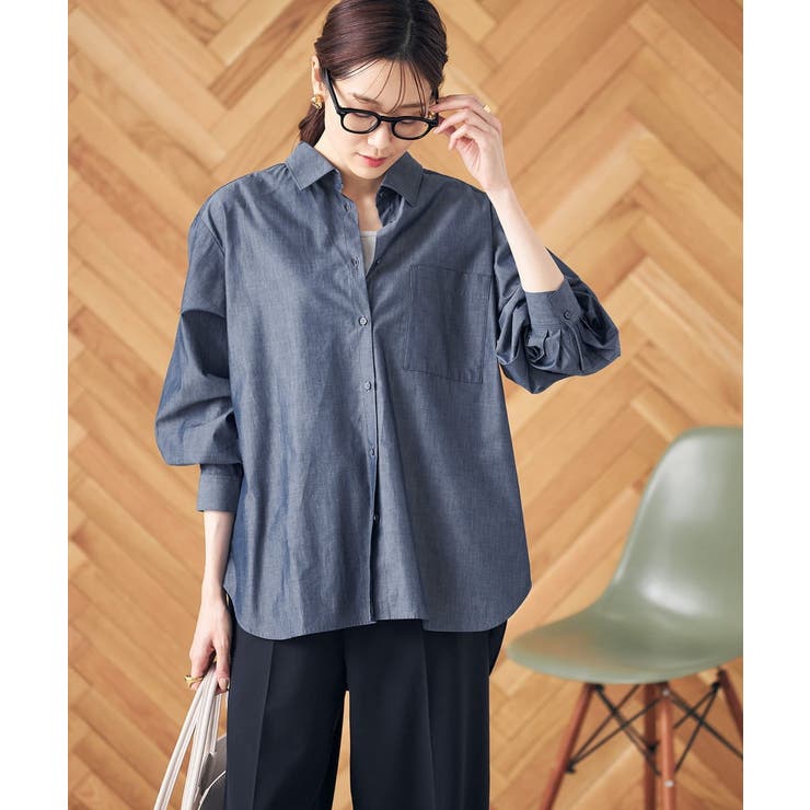 コットンベーシックシャツ | a.v.v【WOMEN】 | 詳細画像20 