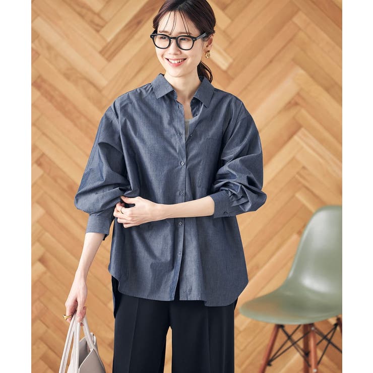 コットンベーシックシャツ | a.v.v【WOMEN】 | 詳細画像21 