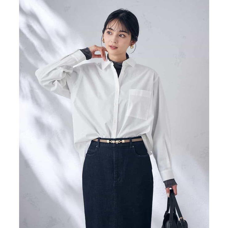 コットンベーシックシャツ | a.v.v【WOMEN】 | 詳細画像23 