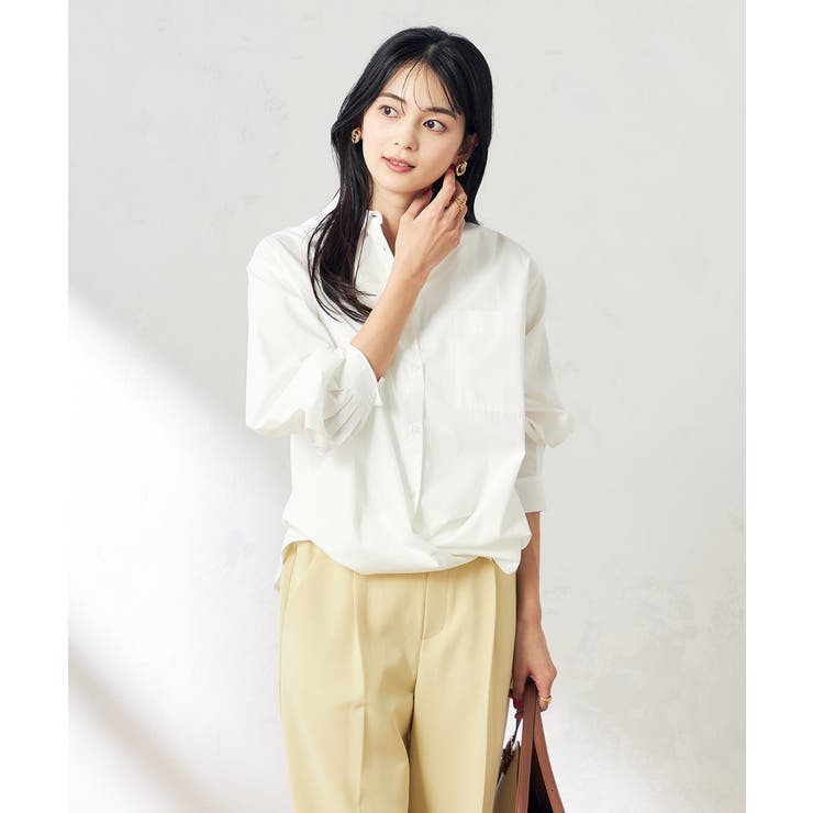 コットンベーシックシャツ | a.v.v【WOMEN】 | 詳細画像28 