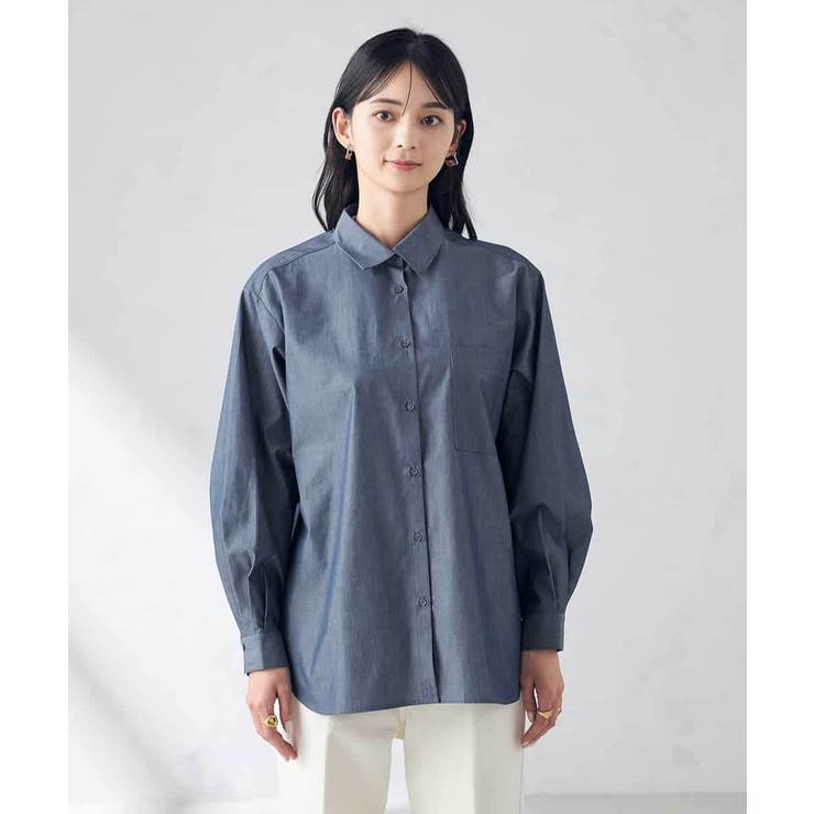 コットンベーシックシャツ | a.v.v【WOMEN】 | 詳細画像31 