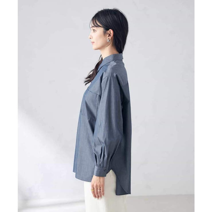 コットンベーシックシャツ | a.v.v【WOMEN】 | 詳細画像32 