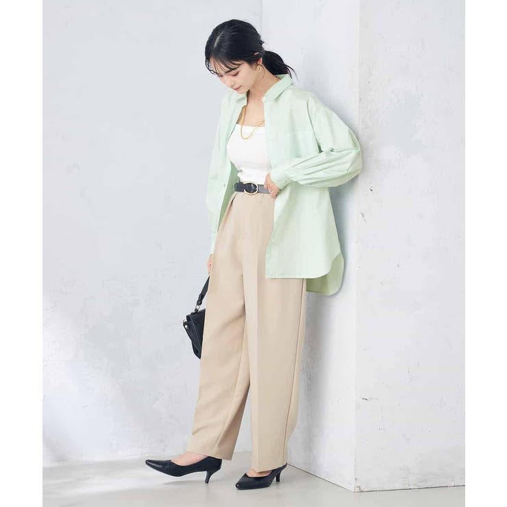 コットンベーシックシャツ | a.v.v【WOMEN】 | 詳細画像7 