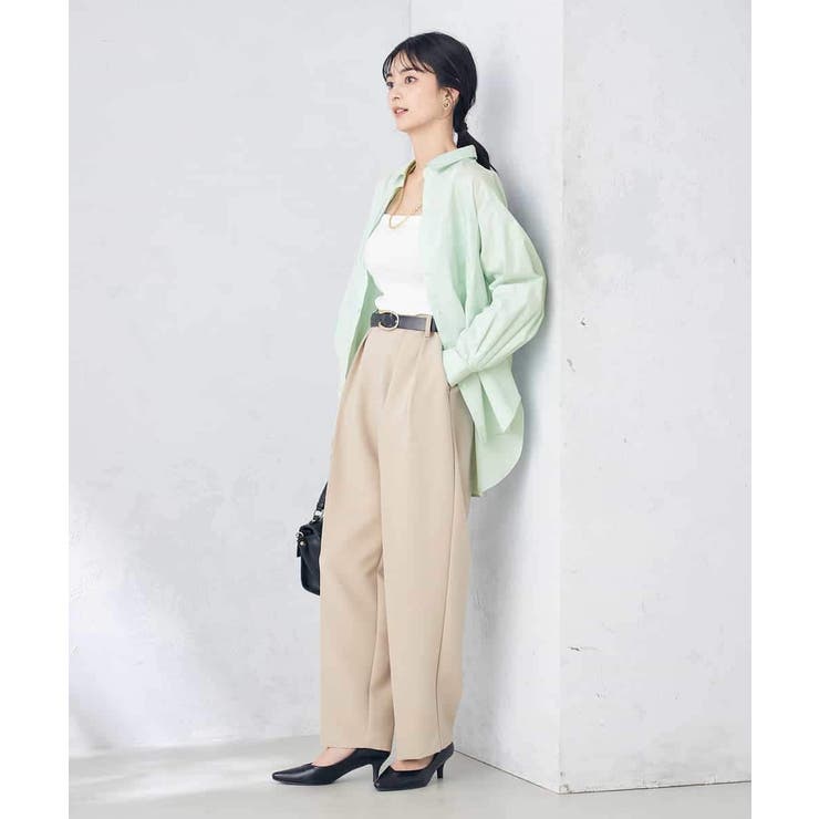 コットンベーシックシャツ | a.v.v【WOMEN】 | 詳細画像8 