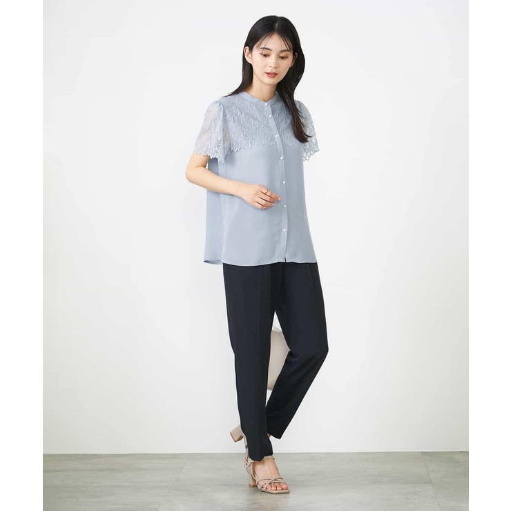 レースヨークブラウス | a.v.v【WOMEN】 | 詳細画像12 