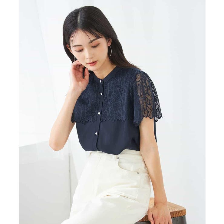 レースヨークブラウス | a.v.v【WOMEN】 | 詳細画像17 