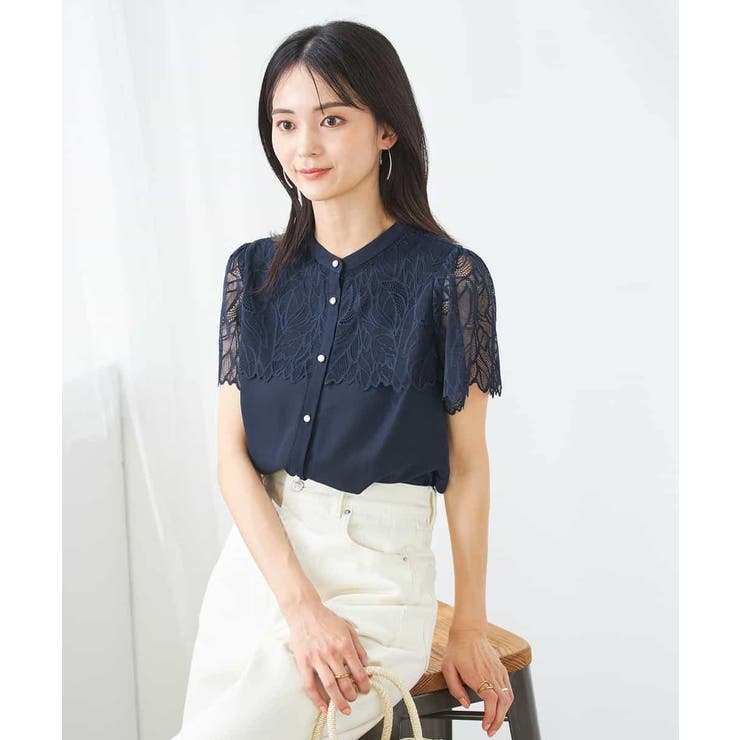 レースヨークブラウス | a.v.v【WOMEN】 | 詳細画像19 