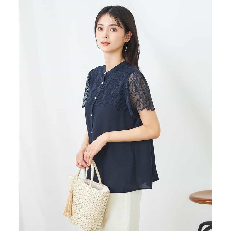 レースヨークブラウス | a.v.v【WOMEN】 | 詳細画像21 