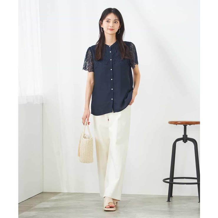 レースヨークブラウス | a.v.v【WOMEN】 | 詳細画像23 