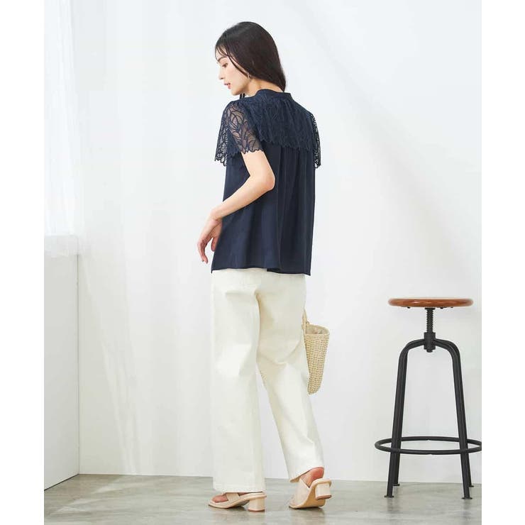 レースヨークブラウス | a.v.v【WOMEN】 | 詳細画像26 