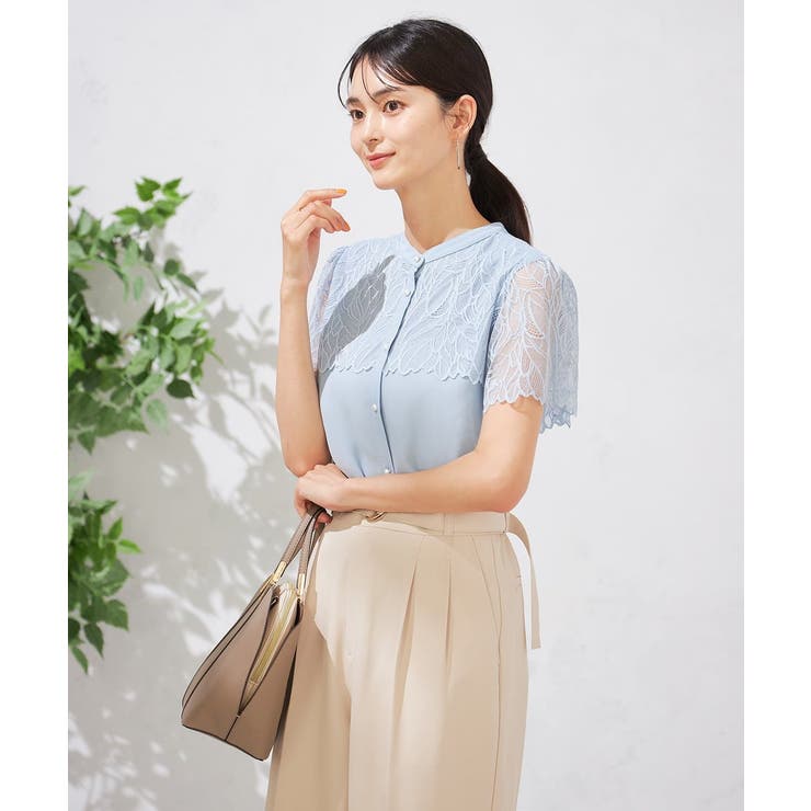 レースヨークブラウス | a.v.v【WOMEN】 | 詳細画像3 