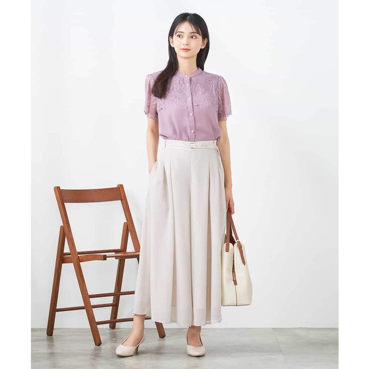 レースヨークブラウス | a.v.v【WOMEN】 | 詳細画像35 