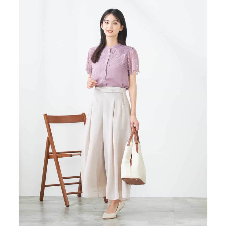 レースヨークブラウス | a.v.v【WOMEN】 | 詳細画像38 