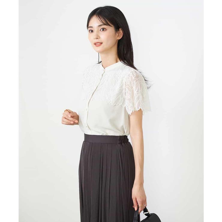 レースヨークブラウス | a.v.v【WOMEN】 | 詳細画像39 