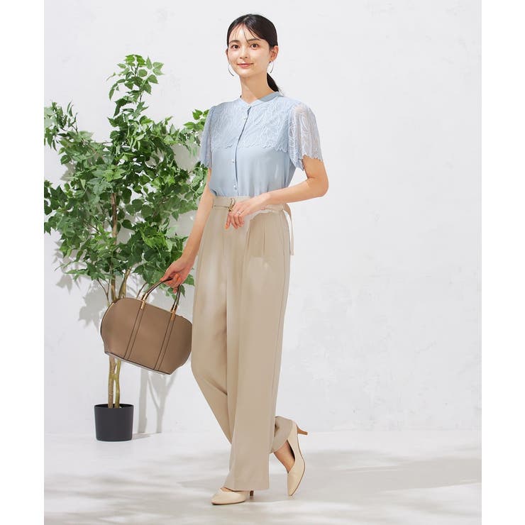 レースヨークブラウス | a.v.v【WOMEN】 | 詳細画像4 