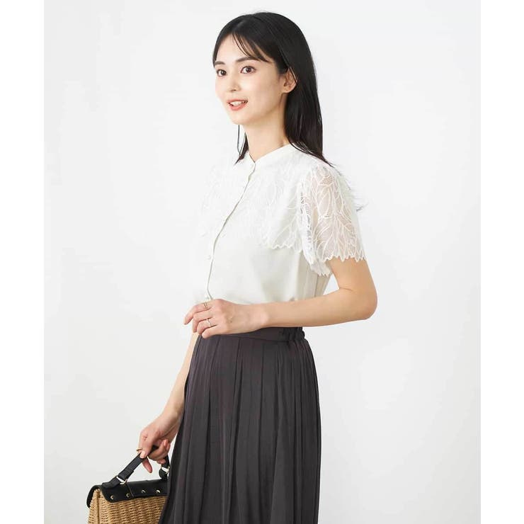 レースヨークブラウス | a.v.v【WOMEN】 | 詳細画像40 