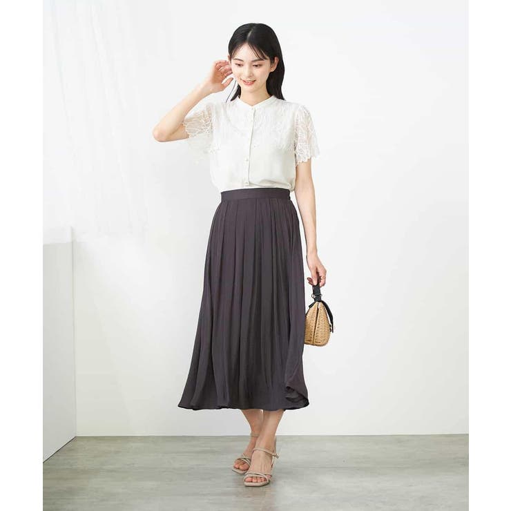 レースヨークブラウス | a.v.v【WOMEN】 | 詳細画像42 