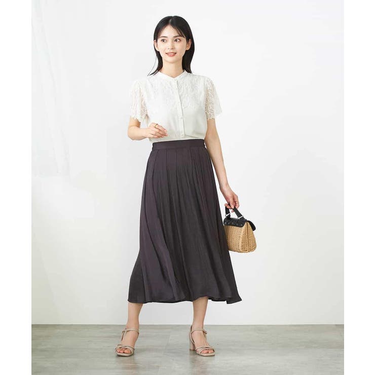 レースヨークブラウス | a.v.v【WOMEN】 | 詳細画像43 