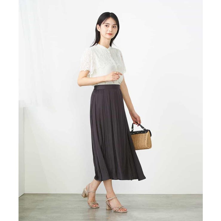 レースヨークブラウス | a.v.v【WOMEN】 | 詳細画像44 