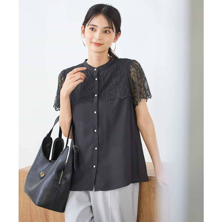 レースヨークブラウス | a.v.v【WOMEN】 | 詳細画像46 