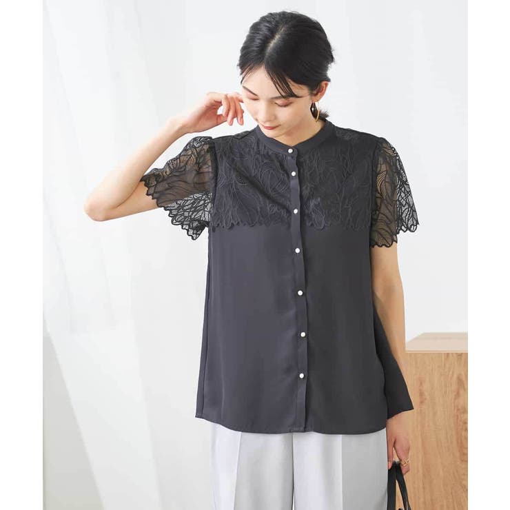 レースヨークブラウス | a.v.v【WOMEN】 | 詳細画像47 