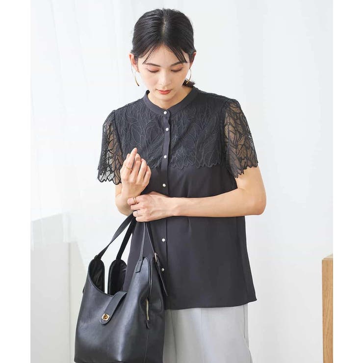 レースヨークブラウス | a.v.v【WOMEN】 | 詳細画像48 