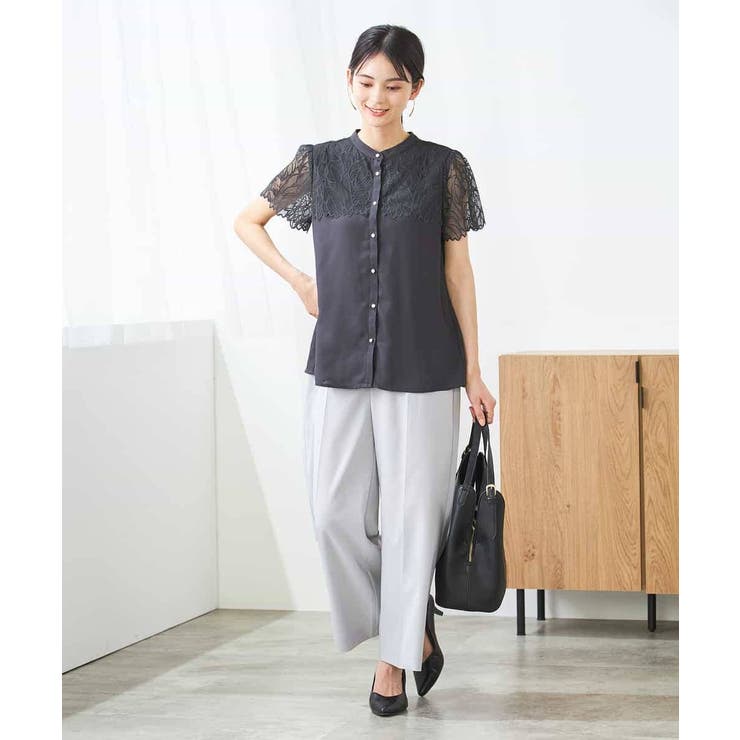 レースヨークブラウス | a.v.v【WOMEN】 | 詳細画像49 