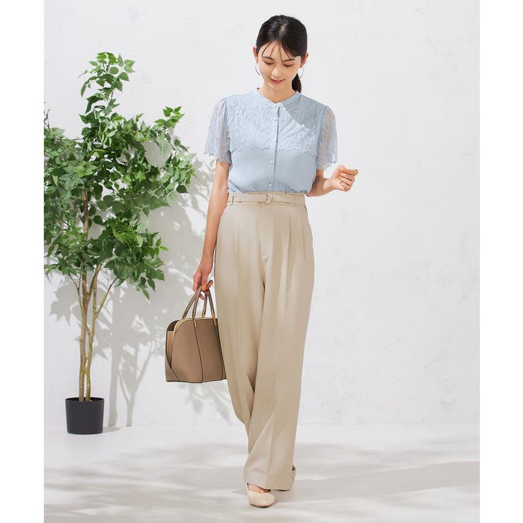 レースヨークブラウス | a.v.v【WOMEN】 | 詳細画像5 