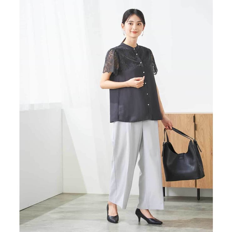 レースヨークブラウス | a.v.v【WOMEN】 | 詳細画像52 