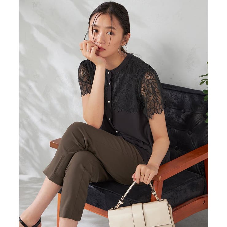 レースヨークブラウス | a.v.v【WOMEN】 | 詳細画像53 