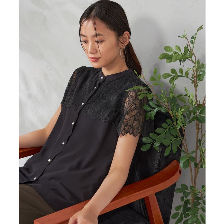 レースヨークブラウス | a.v.v【WOMEN】 | 詳細画像54 