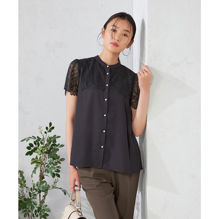 レースヨークブラウス | a.v.v【WOMEN】 | 詳細画像55 