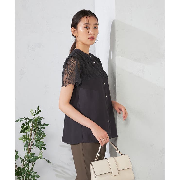 レースヨークブラウス | a.v.v【WOMEN】 | 詳細画像56 