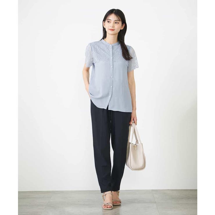 レースヨークブラウス | a.v.v【WOMEN】 | 詳細画像9 