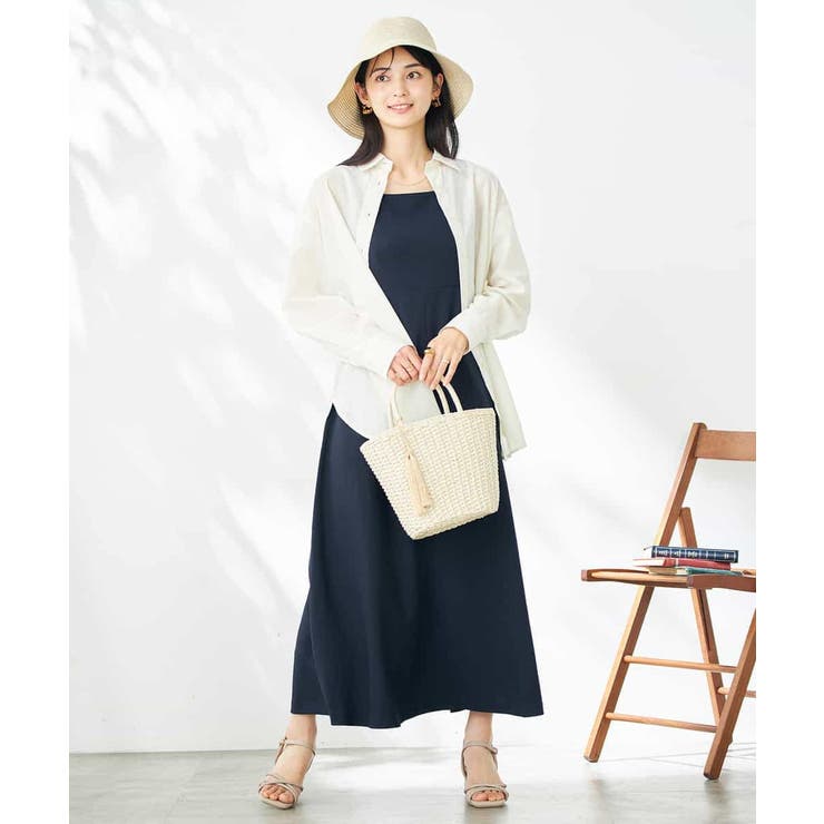 【マルチウェイ】リネン混ベーシックシャツ | a.v.v【WOMEN】 | 詳細画像11 