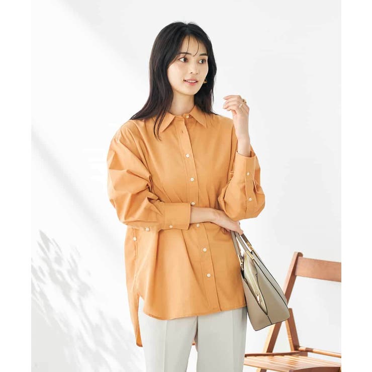 【マルチウェイ】リネン混ベーシックシャツ | a.v.v【WOMEN】 | 詳細画像24 