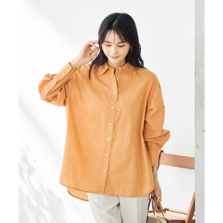 【マルチウェイ】リネン混ベーシックシャツ | a.v.v【WOMEN】 | 詳細画像25 